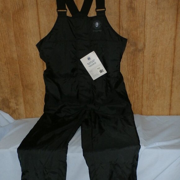 Mustang Survival Integrity Flotation Bib Pant MP4222 X-Large Black New w/ Tags - Picture 4 of 16